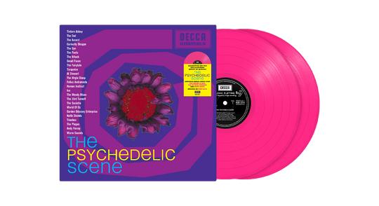 Various Artists : The Psychedelic Scene (Pink Vinyl)
