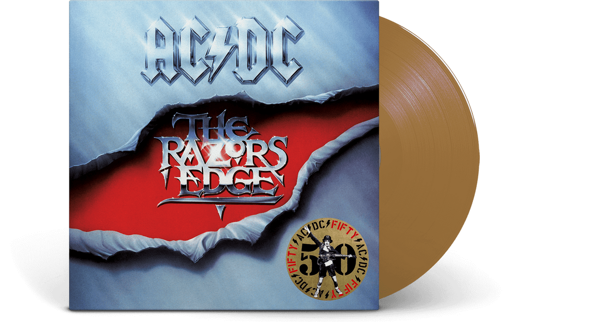 Vinyl | AC/DC | The Razor's Edge - 50th Anniversary (Gold Vinyl)