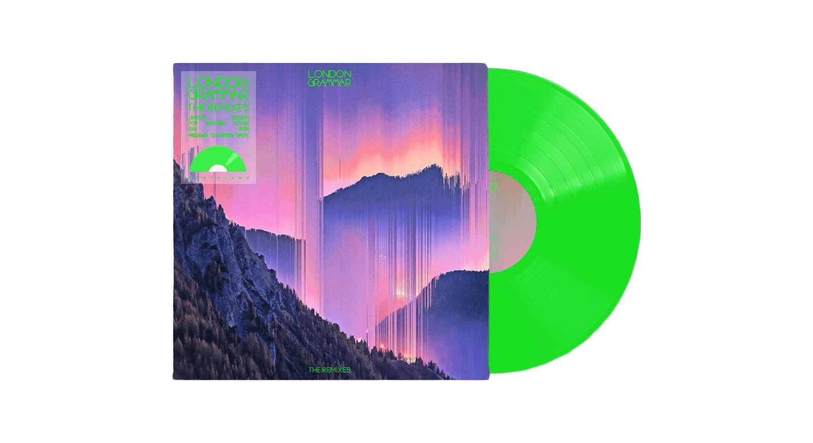 Vinyl - London Grammar : The Remixes (Green Vinyl) - The Record Hub