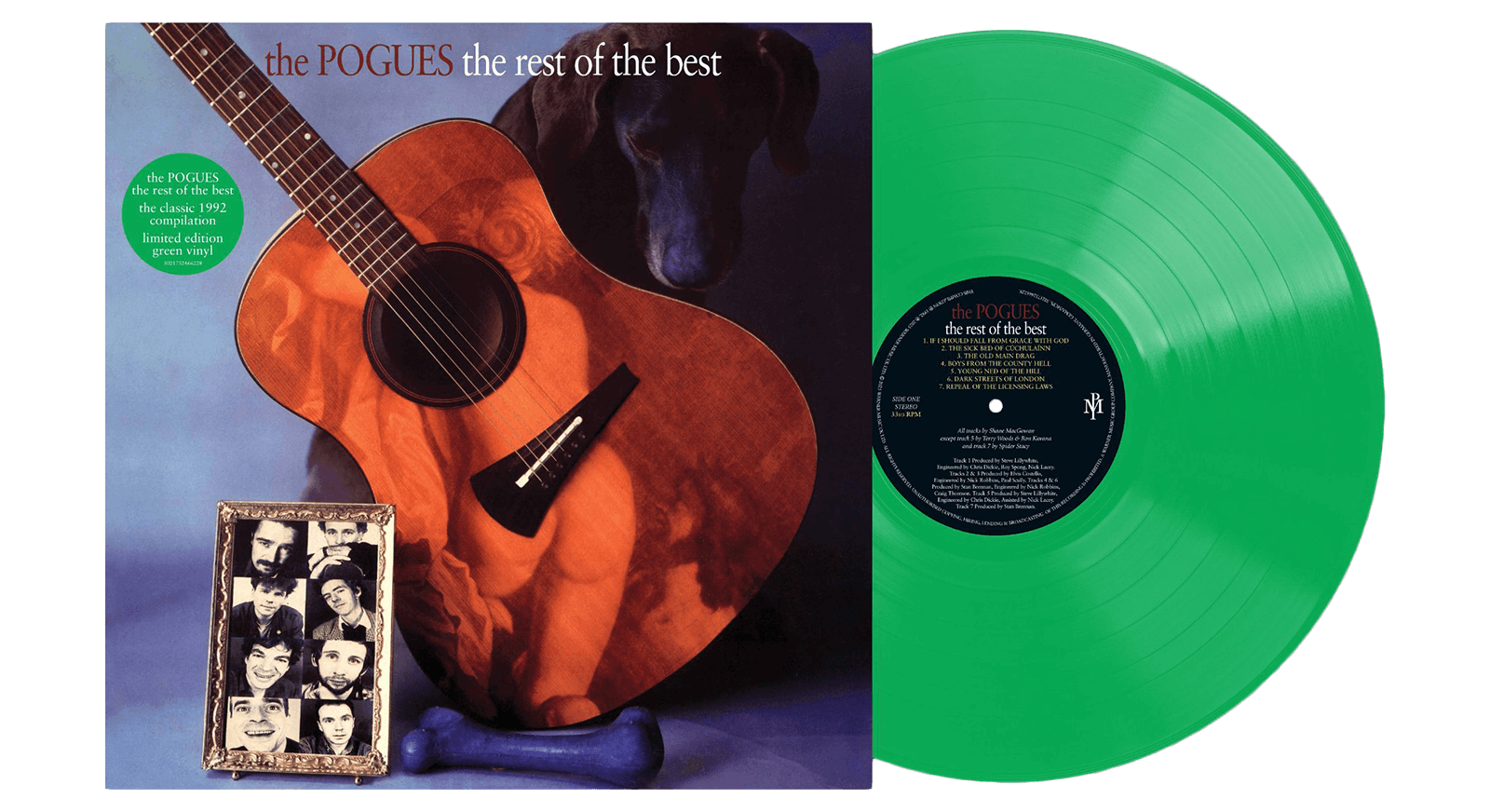 The Pogues – The Rest Of The Best, Green Vinyl LP The Pogues – The Rest Of The Best, Green Vinyl LP