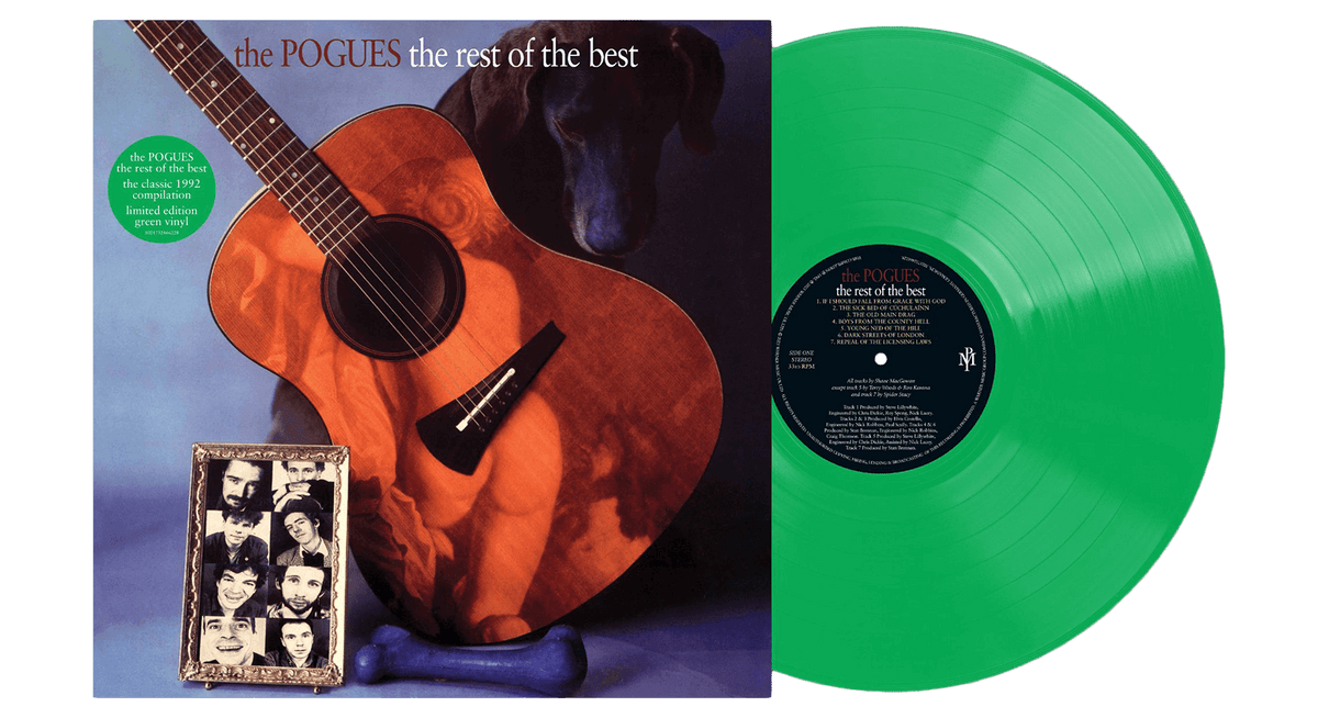 Vinyl - The Pogues : The Rest Of The Best (Limited Edition Green Vinyl) - The Record Hub