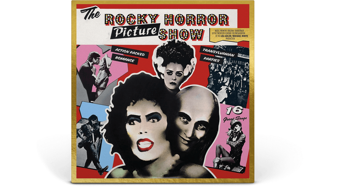 Vinyl - The Rocky Horror Picture Show : The Rocky Horror Picture Show - 50th Anniversary (Red &amp; Gold Vinyl) - The Record Hub