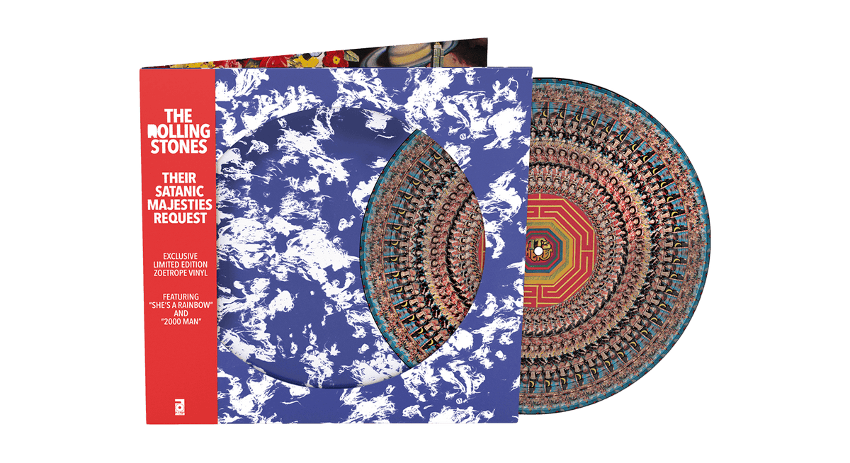 [Pre-Order [18/10] The Rolling Stones : Their Satanic Majesties Request (Zoetrope Vinyl) (NAD 2025)