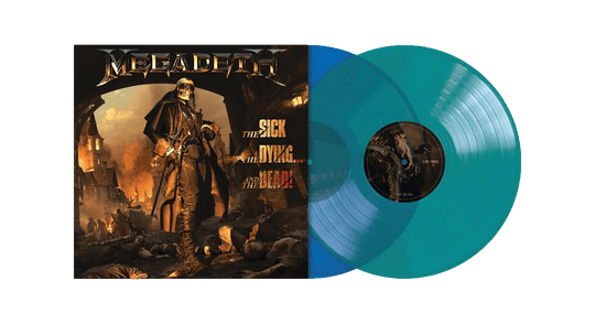 Megadeth : The Sick, The Dying...and the Dead! (Blue & Green Vinyl) (NAD 2025)
