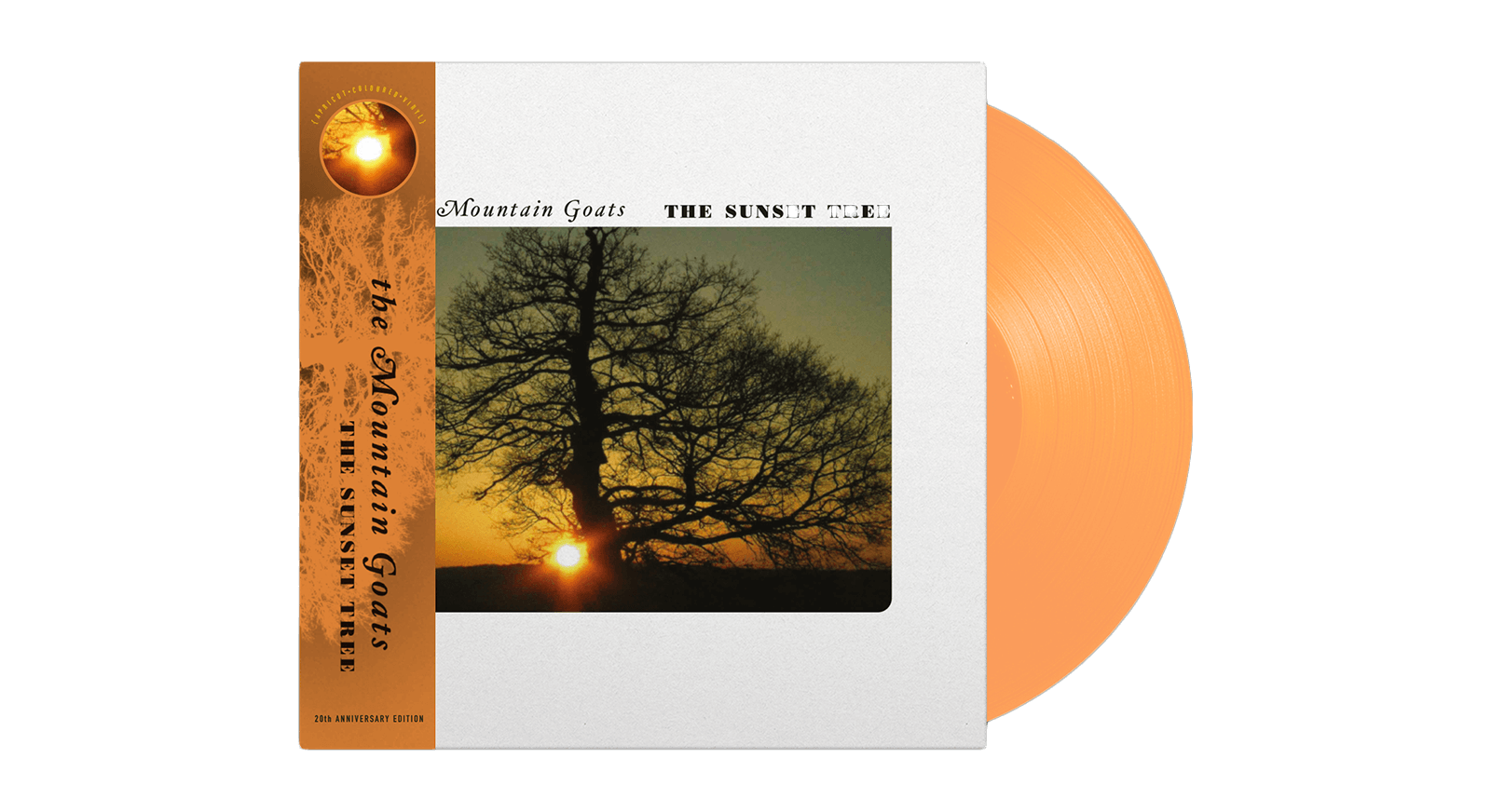 Vinyl - The Mountain Goats : The Sunset Tree (20th Anniversary Remaster) (Apricot Vinyl) - The Record Hub