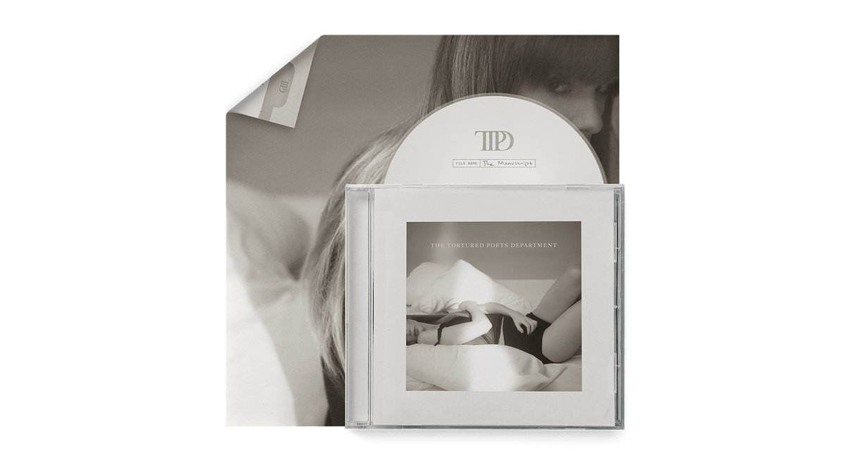 Vinyl - [Pre-Order 19/04] Taylor Swift : The Tortured Poets Department (CD + Bonus Track ‘The Manuscript’) - The Record Hub