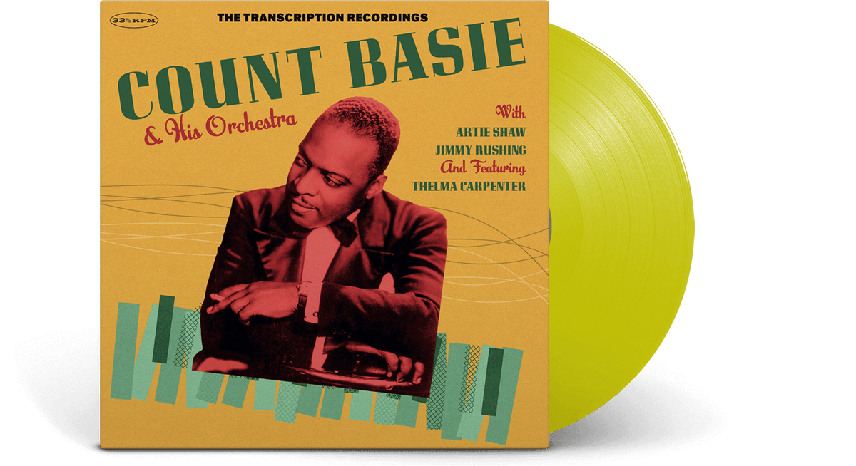 Vinyl - Count Basie and His Orchestra : The Transcription Recordings (Yellow Vinyl) - The Record Hub