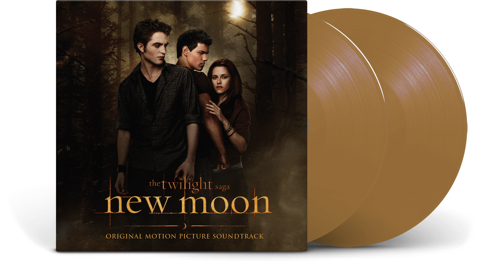 Vinyl - Various Artists : The Twilight Saga: New Moon (Gold Vinyl) - The Record Hub