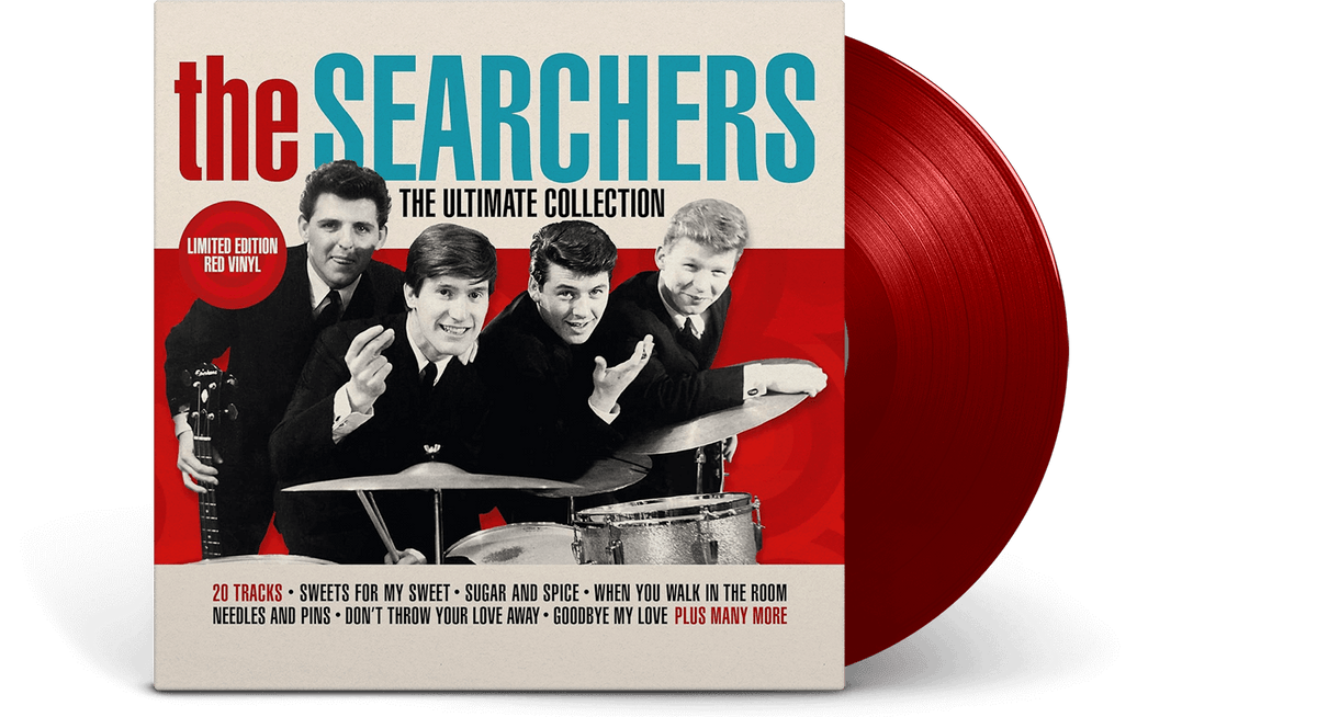 Vinyl - The Searchers : The Ultimate Collection (Red Vinyl LP) - The Record Hub