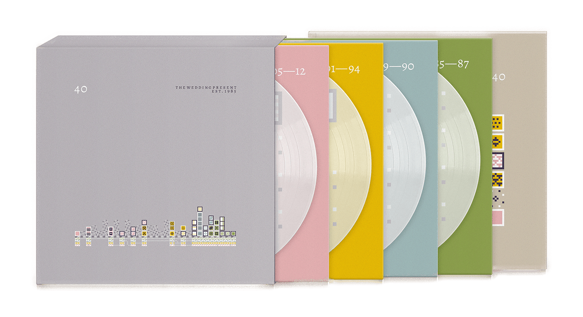 Vinyl - [Pre-Order [19/09] The Wedding Present : The Wedding Present 40 (Frosted White Vinyl Deluxe Boxset) - The Record Hub