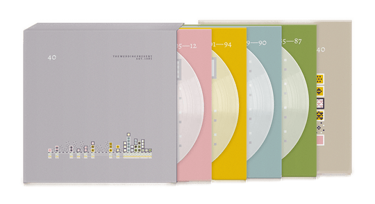 The Wedding Present : The Wedding Present 40 (Frosted White Vinyl Deluxe Boxset)