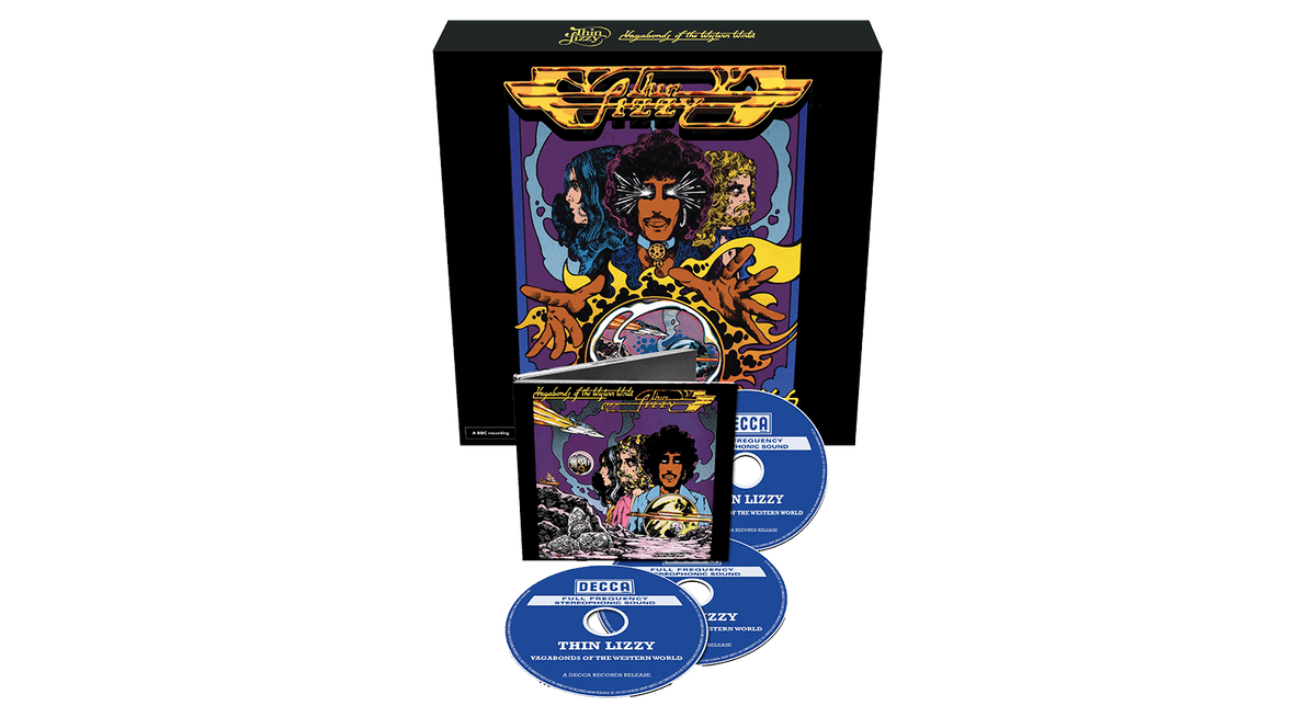 Vinyl - Thin Lizzy : Vagabonds of the Western World (Deluxe Re-issue) – CD Blu Ray Boxset - The Record Hub