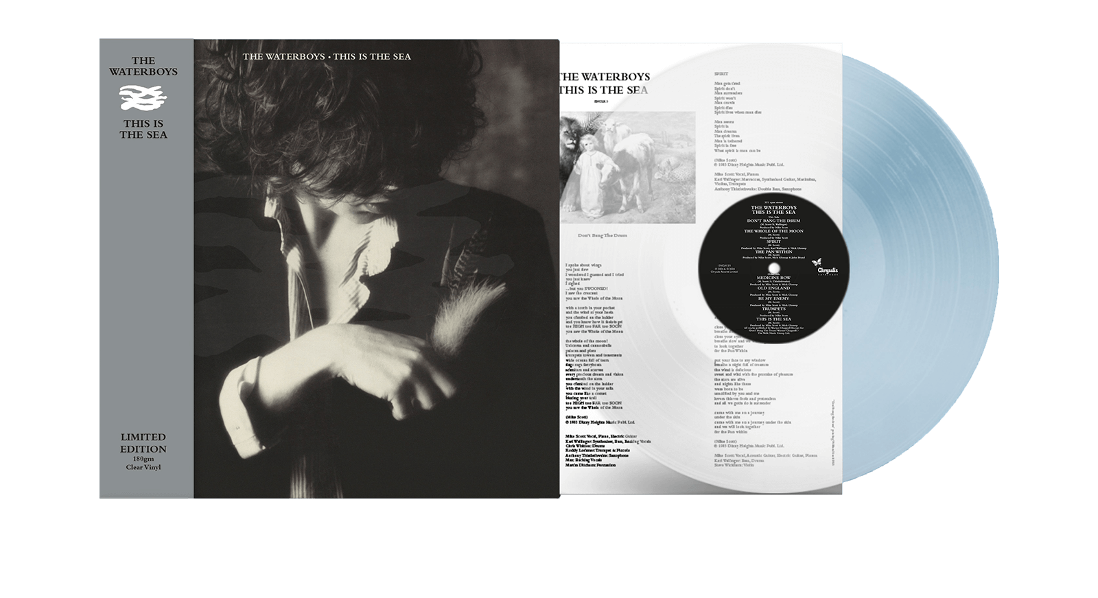 Vinyl - The Waterboys : This Is The Sea (Limited Edition) (Clear Vinyl) - The Record Hub