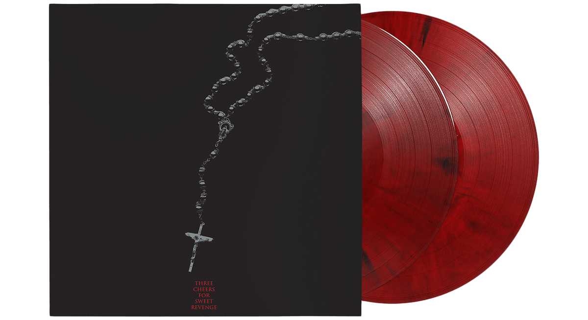 Vinyl - My Chemical Romance : Three Cheers for Sweet Revenge (Red &amp; Black Vinyl) - The Record Hub