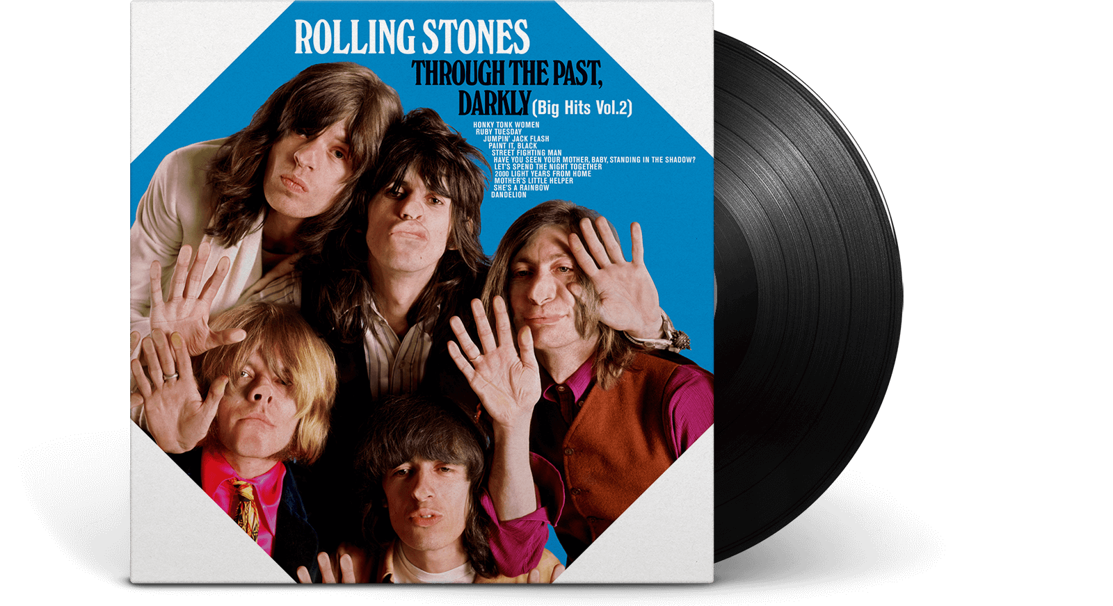 その他 LP/GF Rolling Stones Through  Past Darkly Big Hits 2 SLC288 LONDON Japan /00400 The Rolling Stones, Mick Jagger, Keith Richards - Through