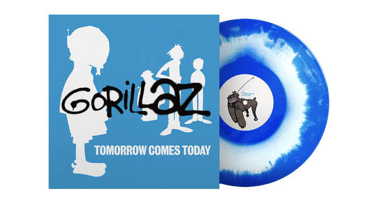 Gorillaz : Tomorrow Comes Today (White & Blue 12” Vinyl 4 Track EP)