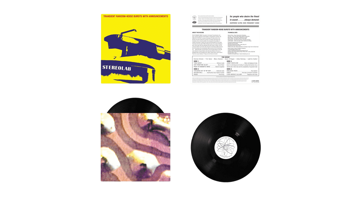 Vinyl - Stereolab : Transient Random - Noise Bursts With Announcements - The Record Hub