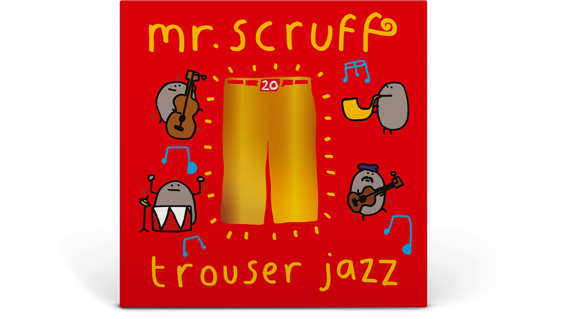 Vinyl - Mr. Scruff : Trouser Jazz (Deluxe 20th Anniversary Edition - 1LP Red / 1LP Blue) - The Record Hub
