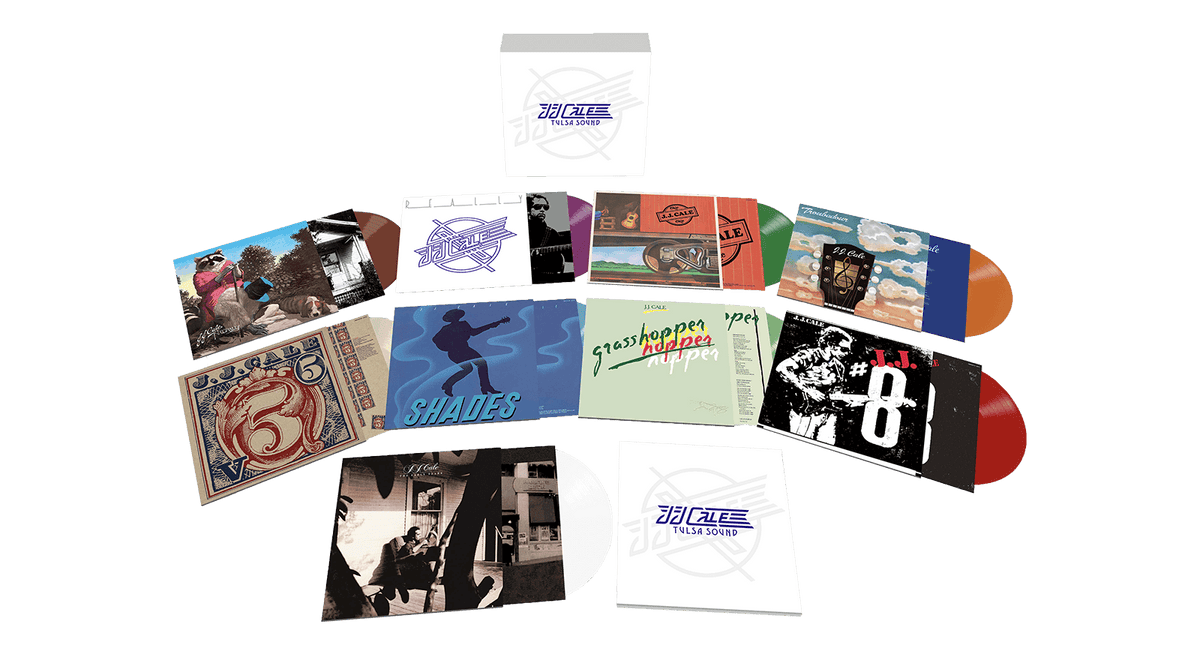 Vinyl - JJ Cale : Tulsa Sound (Limited Edition 9 x Colour LP &amp; Hardback Book Boxset) - The Record Hub