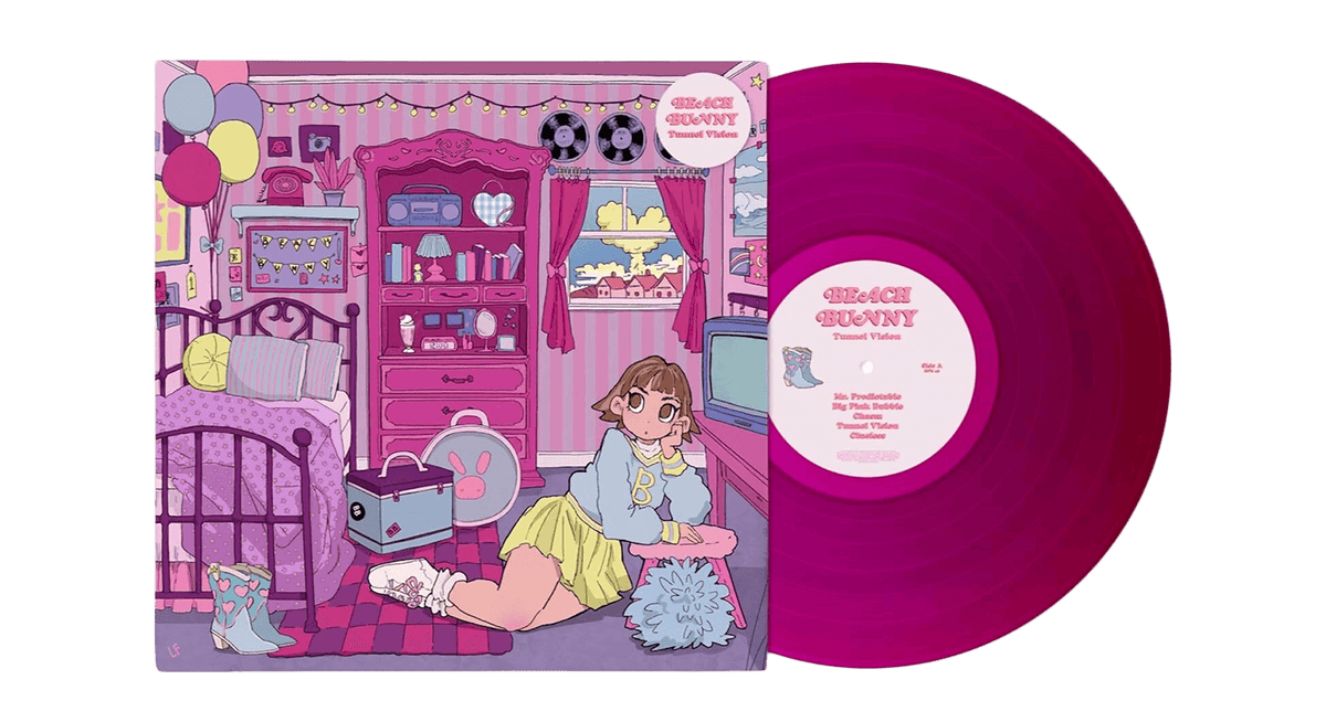 Vinyl - Beach Bunny : Tunnel Vision (Magenta Vinyl) - The Record Hub