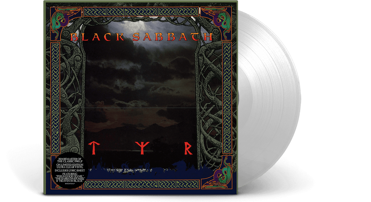 Vinyl - Black Sabbath : Tyr (2024 Remaster) (Clear Vinyl) - The Record Hub