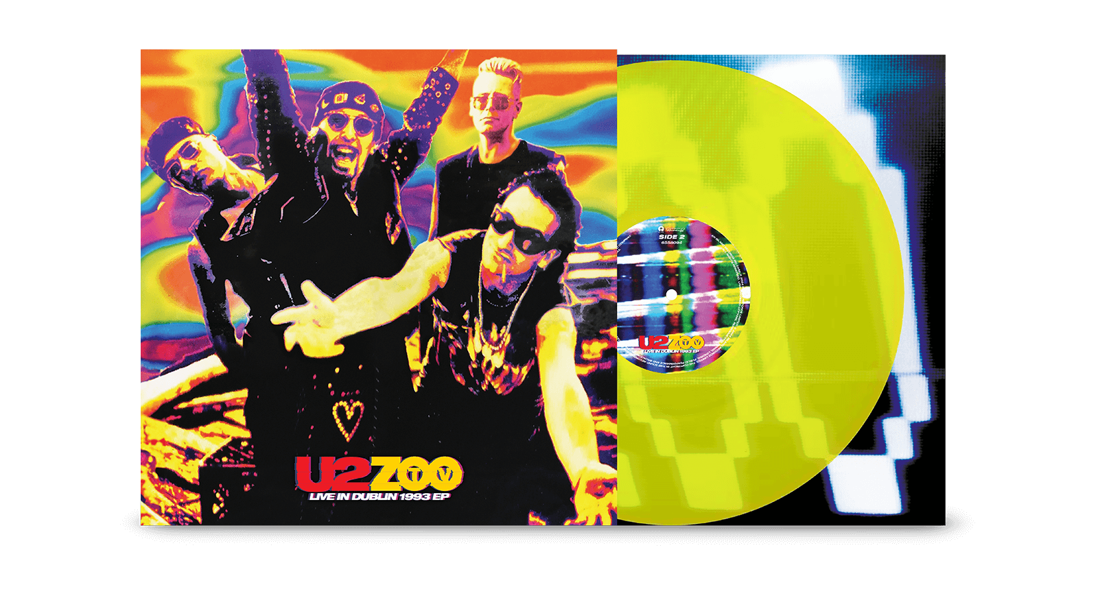 Vinyl | U2 | ZOO TV Live In Dublin 1993 EP (180g Neon Yellow Vinyl) Vinyl | U2 | ZOO TV Live In Dublin 1993 EP (180g Neon Yellow Vinyl)