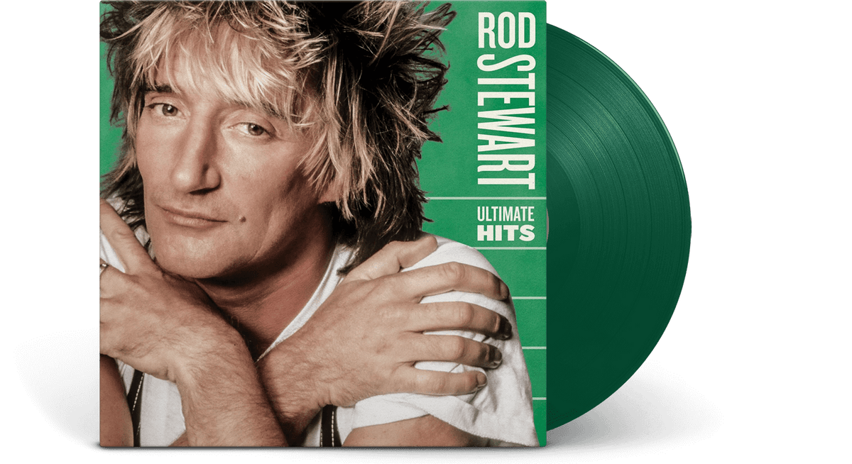 Vinyl - [Pre-Order [27/06] Rod Stewart : Ultimate Hits (Green Vinyl) - The Record Hub