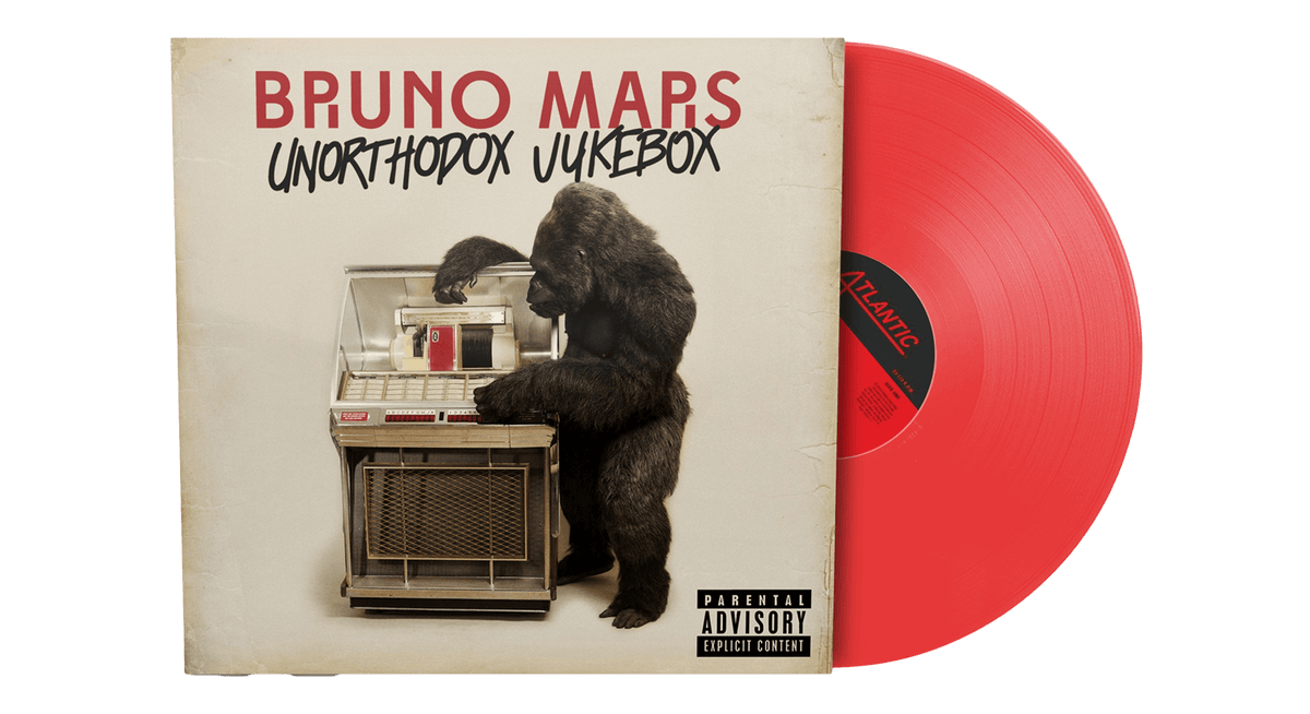 Vinyl - Bruno Mars : Unorthodox Jukebox (Red Vinyl) - The Record Hub