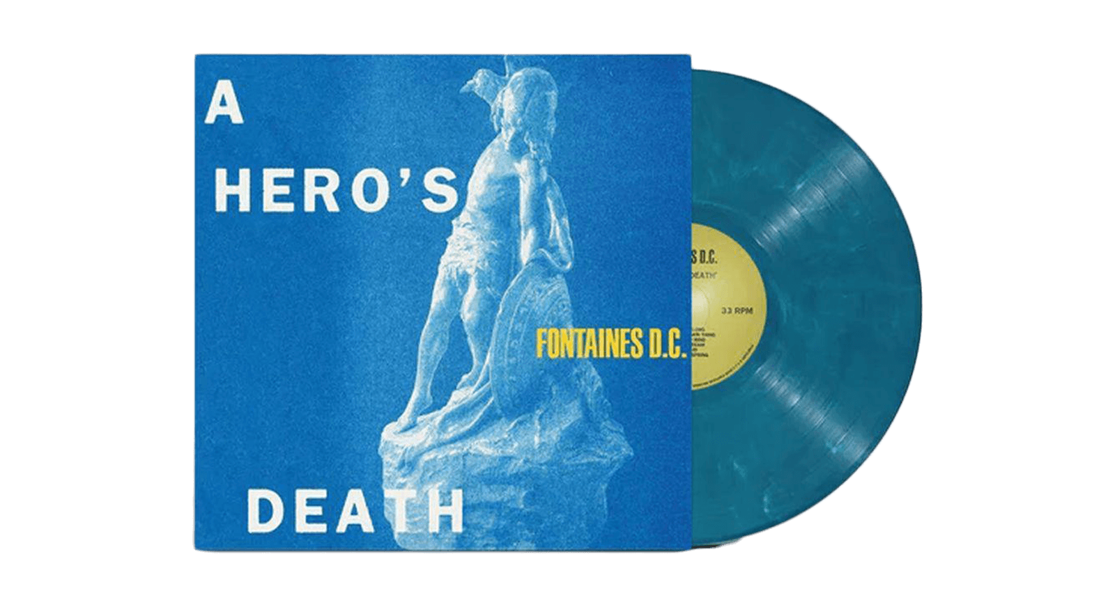 Vinyl - Fontaines DC : A Heros Death (Midnight Blue Vinyl) - The Record Hub