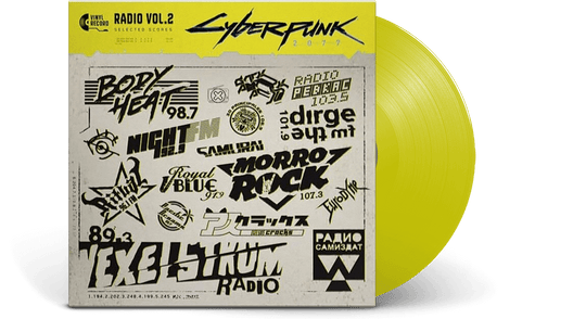Various Artists : Cyberpunk 2077 Radio Vol.2 (Opaque Yellow Vinyl)