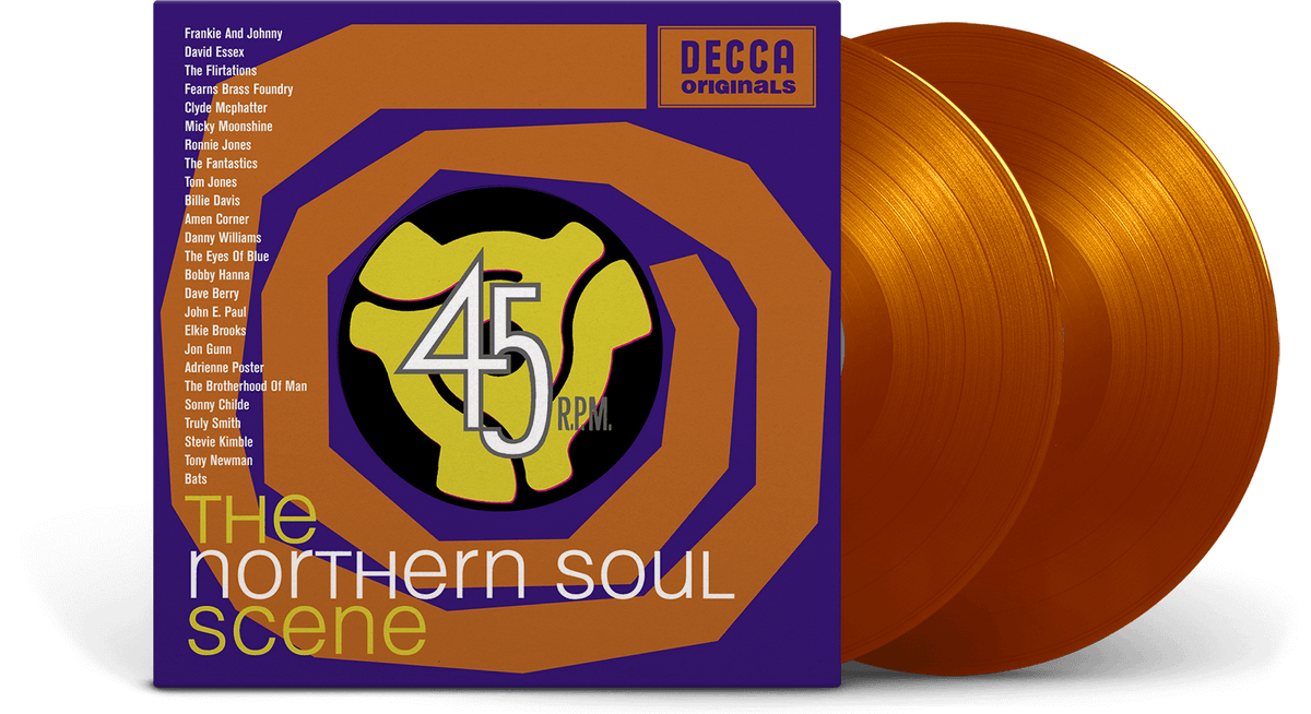 Vinyl - Various Artists : The Northern Soul Scene (Orange Vinyl) - The Record Hub