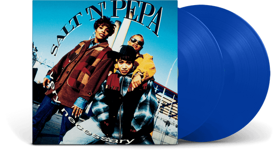 Salt-N-Pepa : Very Necessary (30th Anniversary Edition) (Blue Vinyl Exclusive to The Record Hub.com)