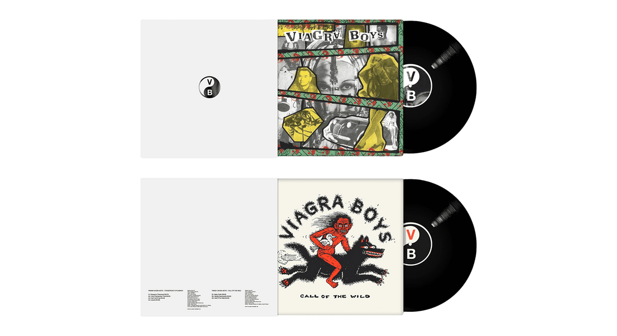 [Pre-Order [12/12] Viagra Boys : Consistency of Energy / Call Of The Wild (2 EP’s Combined)