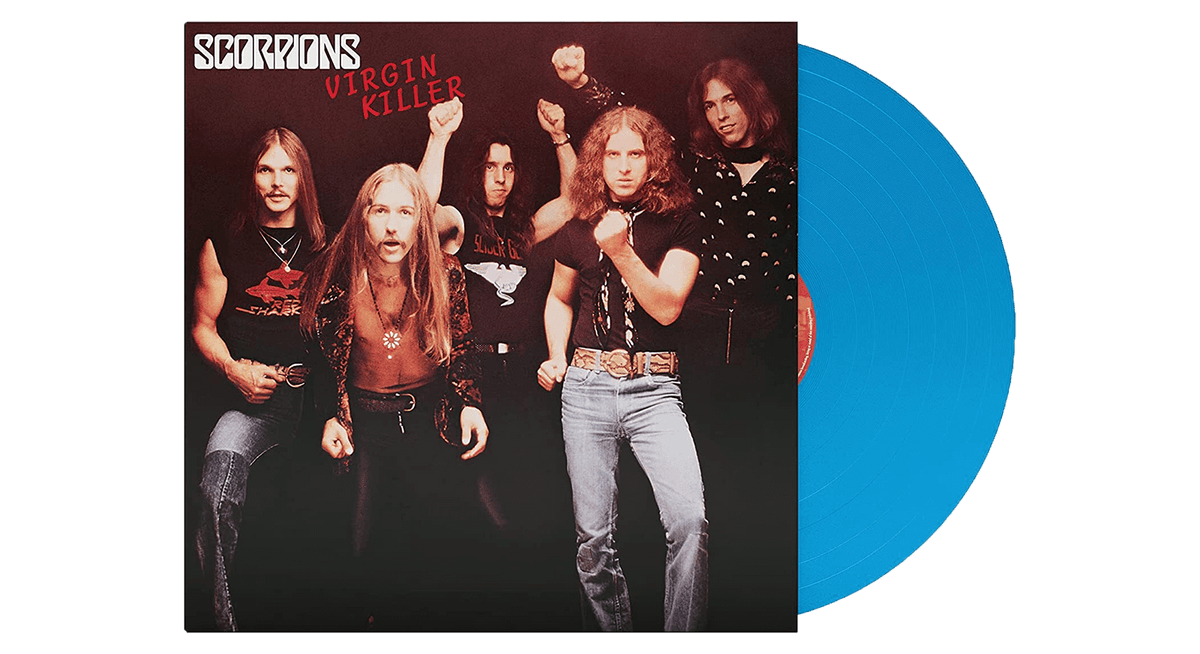 Vinyl - Scorpions : Virgin Killer (Sky Blue Vinyl LP) - The Record Hub