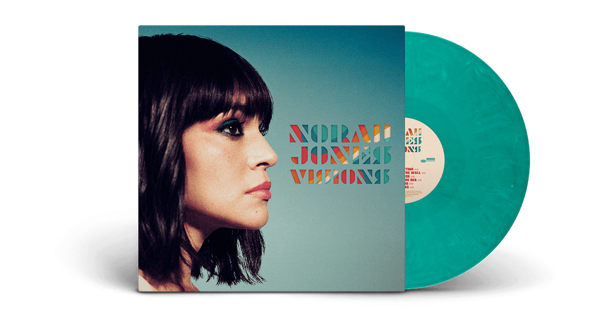 Vinyl - Norah Jones : Visions (Transparent Teal Vinyl) (Exclusive To The Record Hub.com) - The Record Hub