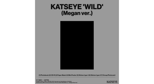 [Pre-Order [14/08] KATSEYE : WILD (Megan Ver. )