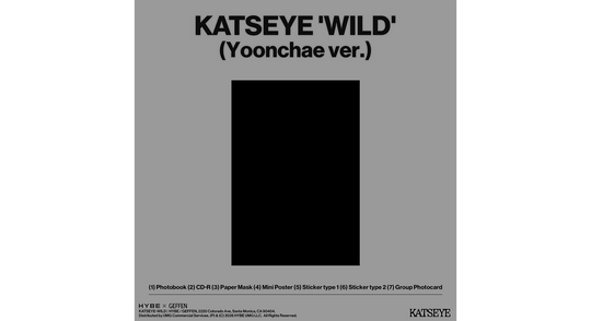 [Pre-Order [14/08] KATSEYE : WILD (Yoonchae Ver.)