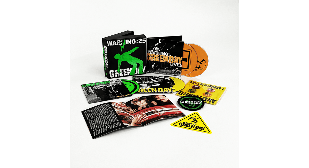 [Pre-Order [14/11] Green Day : Warning (25th Anniversary Edition) [4CD Box Set]
