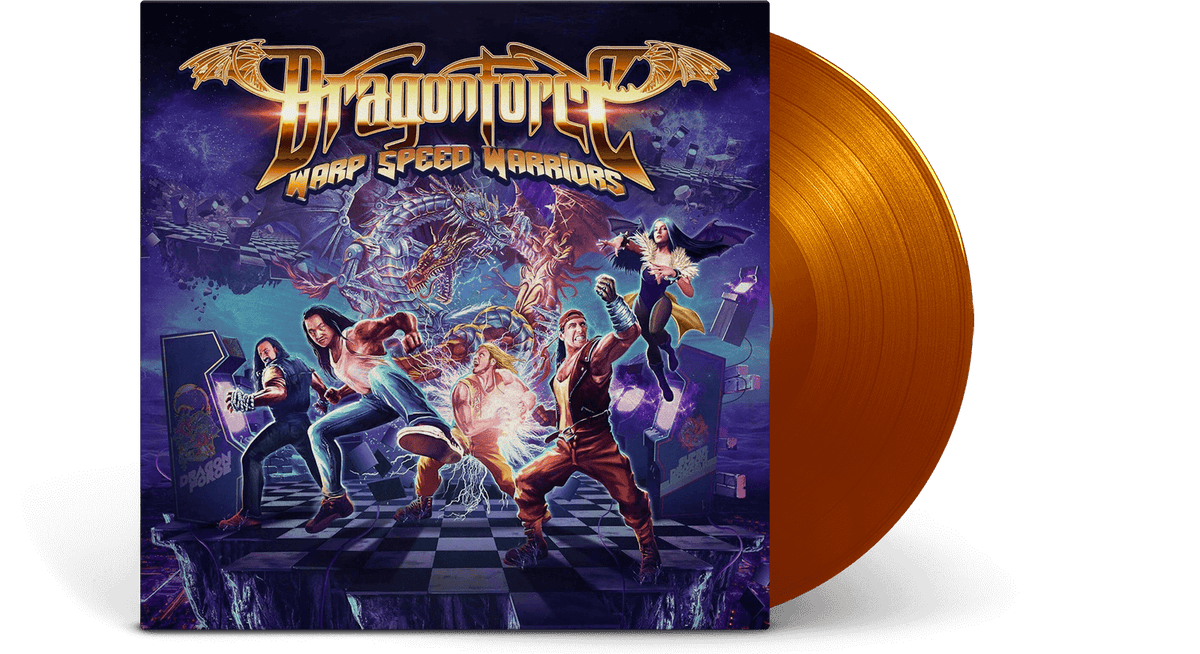 Vinyl - DragonForce : Warp Speed Warriors (Orange Vinyl) - The Record Hub