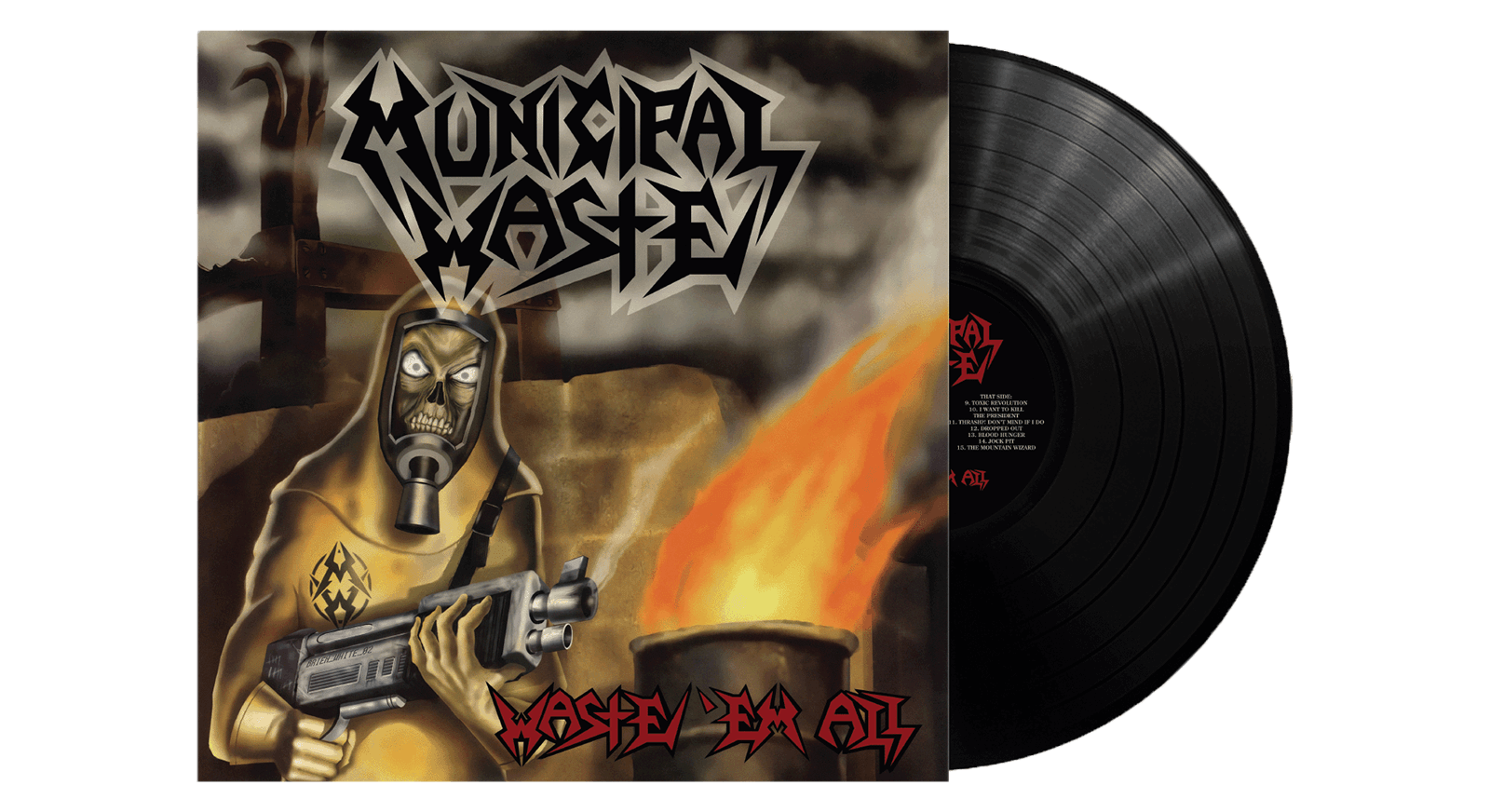 Vinyl - Municipal Waste : Waste 'Em All (Remastered) - The Record Hub