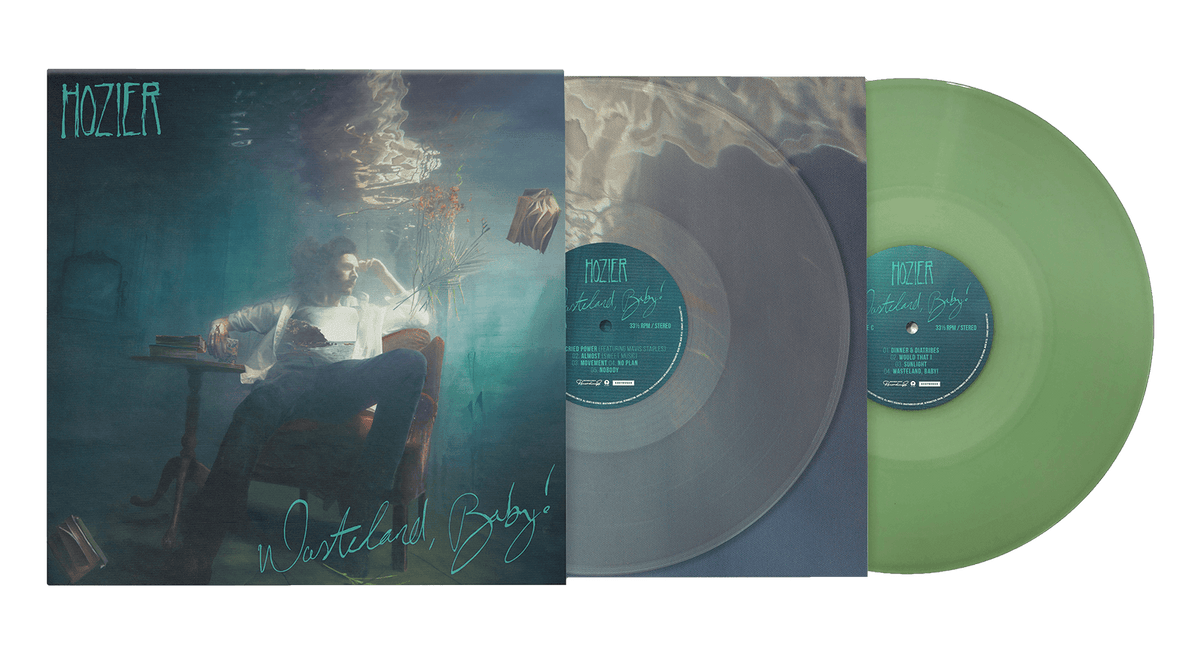 Vinyl - Hozier : Wasteland Baby! (Ultra Clear &amp; Transparent Green Vinyl) - The Record Hub
