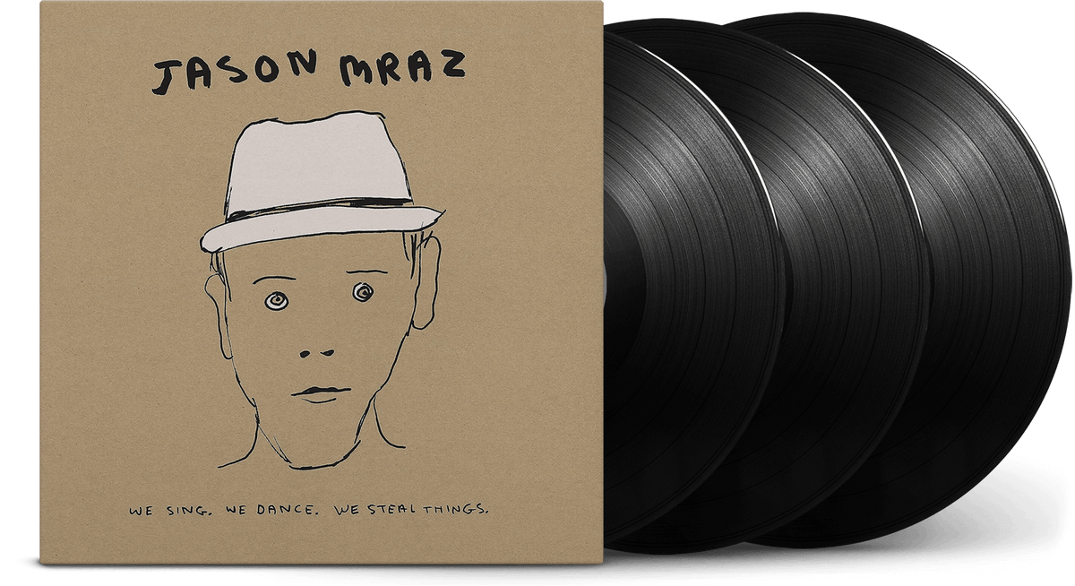 Vinyl - Jason Mraz : We Sing.  We Dance.  We Steal - The Record Hub