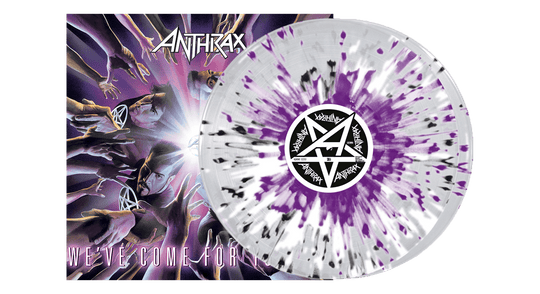 Anthrax : We've Come For You All (20th Anniversary Edition) (Clear White Purple Black Splatter Vinyl)