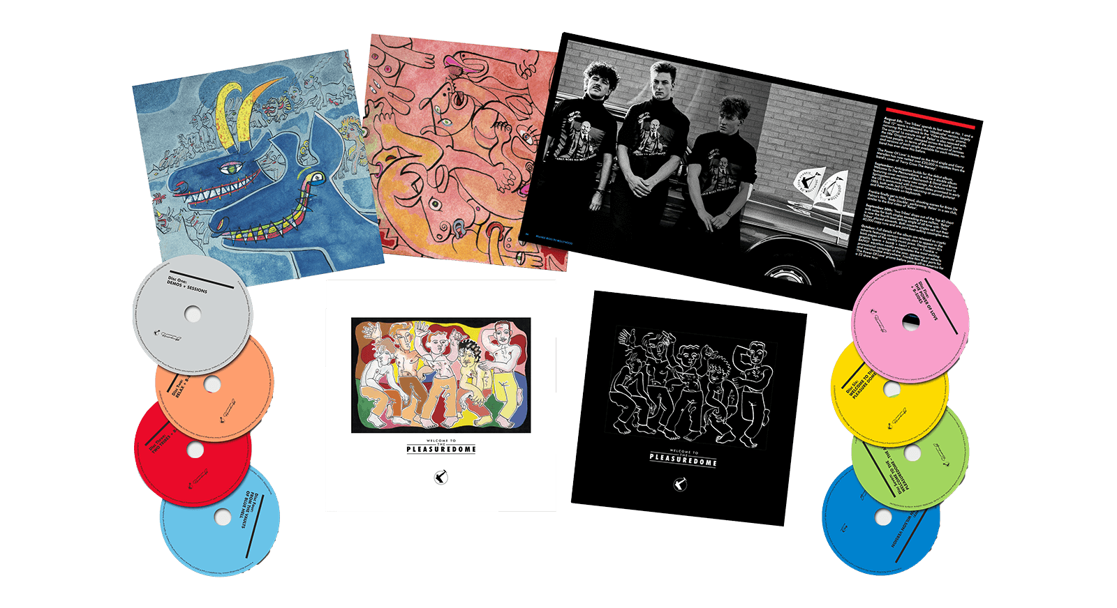 Vinyl - Frankie Goes To Hollywood : Welcome To The Pleasuredome (7CD & Bluray Boxset) - The Record Hub