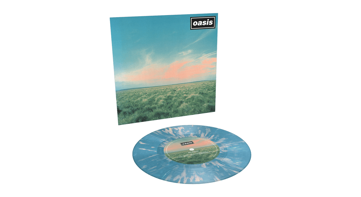 Vinyl - Oasis : Whatever - 30th Anniversary (Ltd. Pink &amp; Blue Splatter Vinyl) - The Record Hub