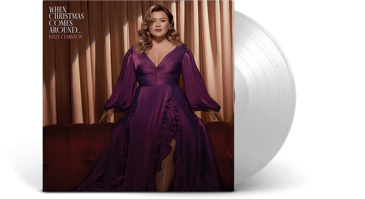 Vinyl - Kelly Clarkson : When Christmas Comes Around… (Clear Vinyl LP) - The Record Hub