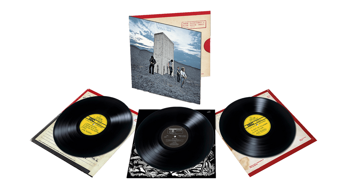 Vinyl - The Who : Who&#39;s Next - 50th Anniversary (Album + Pete&#39;s Demos) (3LP 180g Black Vinyl) (TRH Exclusive) - The Record Hub