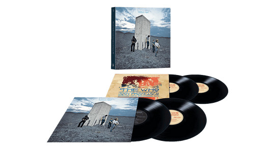 The Who : Who's Next - 50th Anniversary (Album + San Francisco Live - 1971) (4LP 180g Black Vinyl)