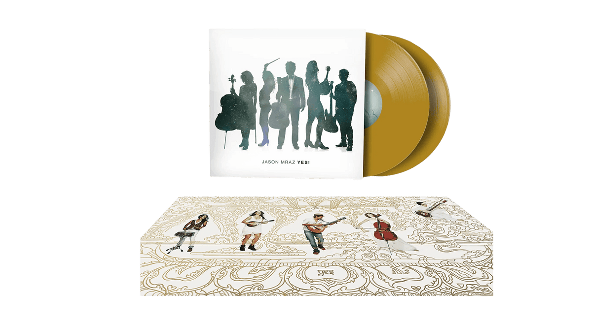 Vinyl - Jason Mraz : Yes! (10th Anniversary Gold Vinyl LP) - The Record Hub
