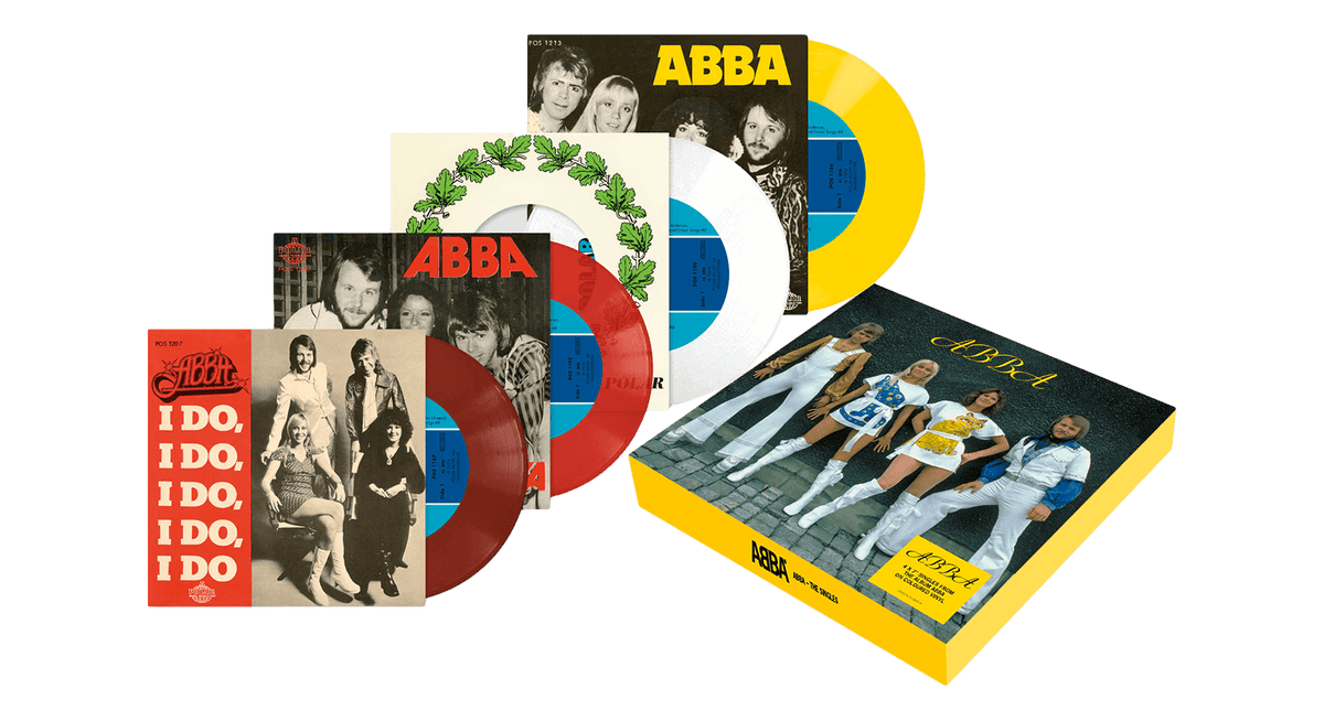 Vinyl - [Pre-Order [13/06] ABBA : ABBA - The Singles Boxset (Colour Vinyl) (Exclusive To The Record Hub.com_) - The Record Hub
